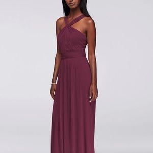 Bridesmaid dress from David’s Bridal